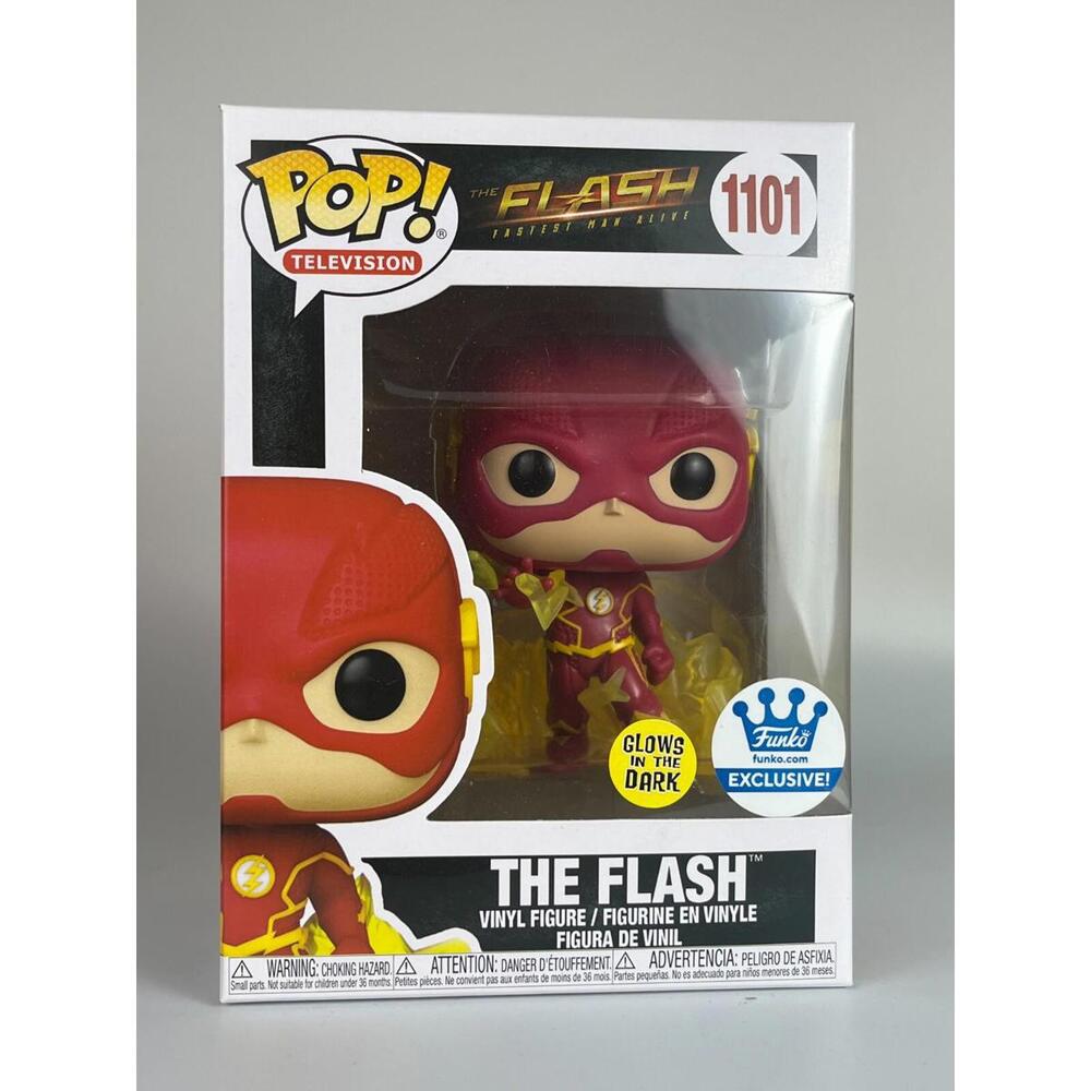 Funko Pop! - Flash The Flash 1101 Glows in the Dark Funko Exclusive - Vinyl